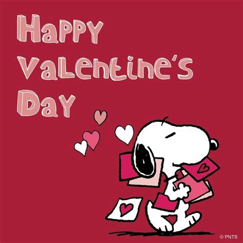 snoopy happy valentines day